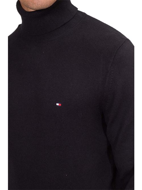 Pullover con cashmere e collo dolcevita TOMMY HILFIGER | MW0MW28048BDS